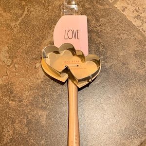 Rae Dunn Spatula & Cookie Cutter Set